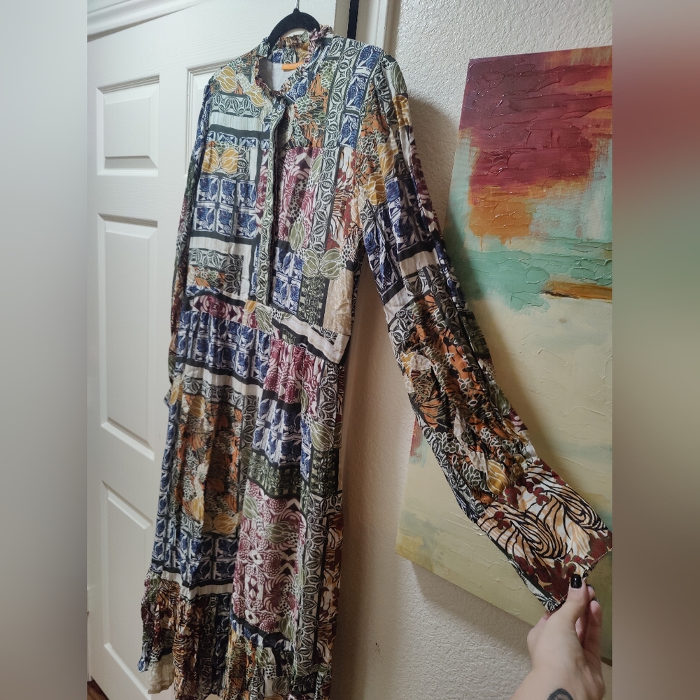 Oliphant Multi Patterned Dress